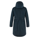Fjallraven Womens Kiruna Hydratic Padded Parka Dark Navy