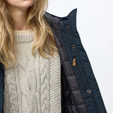 Fjallraven Womens Kiruna Hydratic Padded Parka Dark Navy