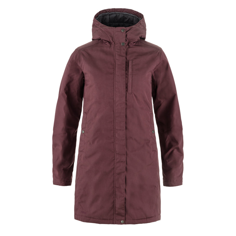 Fjallraven Womens Kiruna Padded Parka Port - My Fox Bag