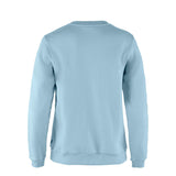 Fjallraven Womens Logo Sweater Breeze Blue / Patina Green - My Fox Bag
