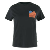 Fjallraven Womens Nature T-Shirt Black - My Fox Bag