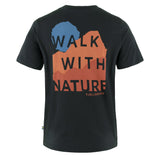 Fjallraven Womens Nature T-Shirt Black - My Fox Bag