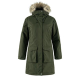 Fjallraven Womens Nuuk Lite Parka Deep Forest - My Fox Bag