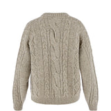 Fjallraven Womens Ovik Cable Knit Fog