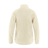 Fjallraven Womens Ovik Lite Fleece Half Zip Chalk White - My Fox Bag