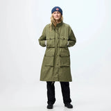 Fjallraven Womens Raven Parka Green