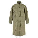 Fjallraven Womens Raven Parka Green