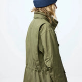 Fjallraven Womens Raven Parka Green