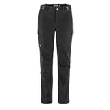 Fjallraven Womens Singi X-Trousers Short Leg Dark Grey