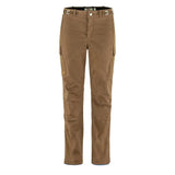 Fjallraven Womens Singi X-Trousers Short Leg Wood Brown