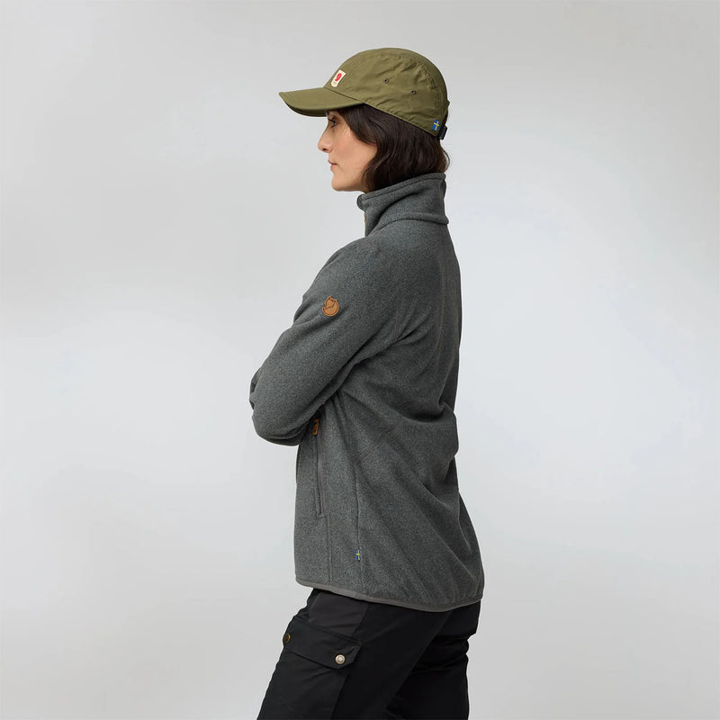 Fjallraven Womens Stina Fleece Dark Grey - My Fox Bag