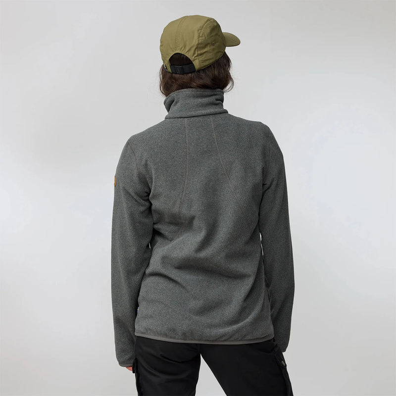 Fjallraven Womens Stina Fleece Dark Grey - My Fox Bag