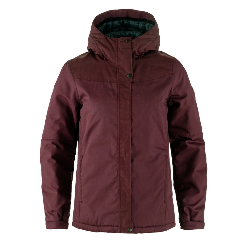 Fjallraven Womens Stina Padded Jacket Port