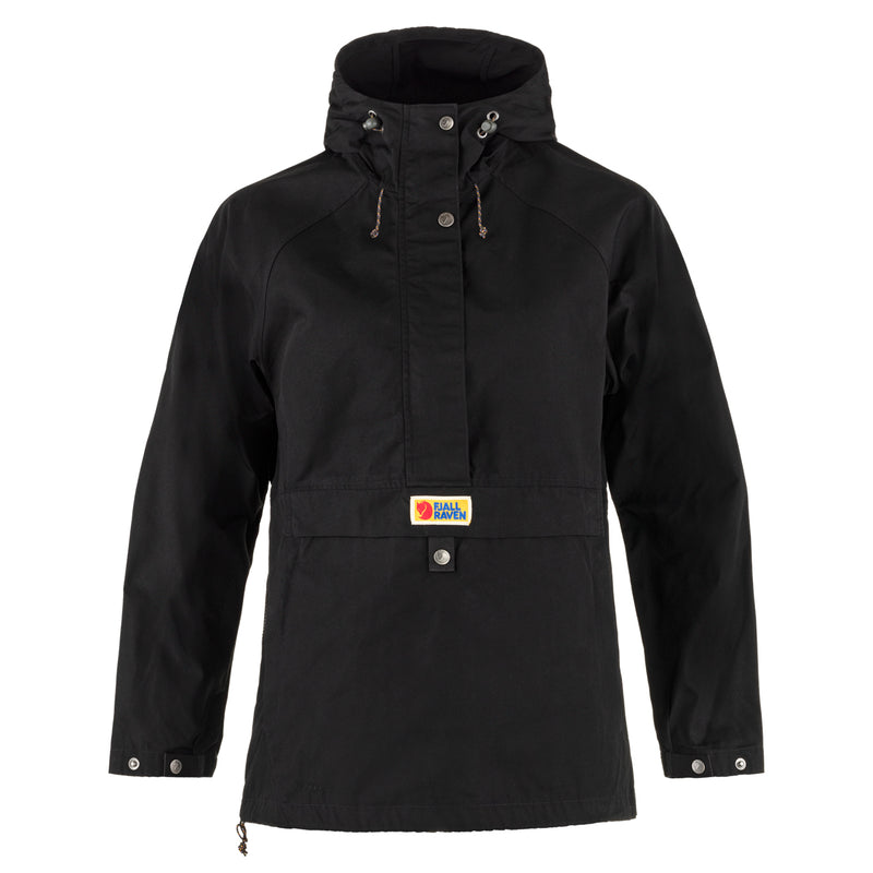 Fjallraven Womens Vardag Anorak Black - My Fox Bag