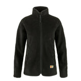 Fjallraven Womens Vardag Pile Fleece Black - My Fox Bag