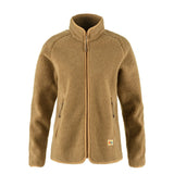 Fjallraven Womens Vardag Pile Fleece Buckwheat Brown - My Fox Bag