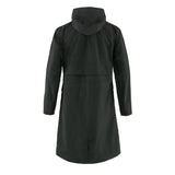 Fjallraven Womens Vardag Rain Parka Black - My Fox Bag