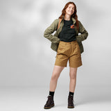 Fjallraven Womens Vardag Shorts Desert Brown - My Fox Bag