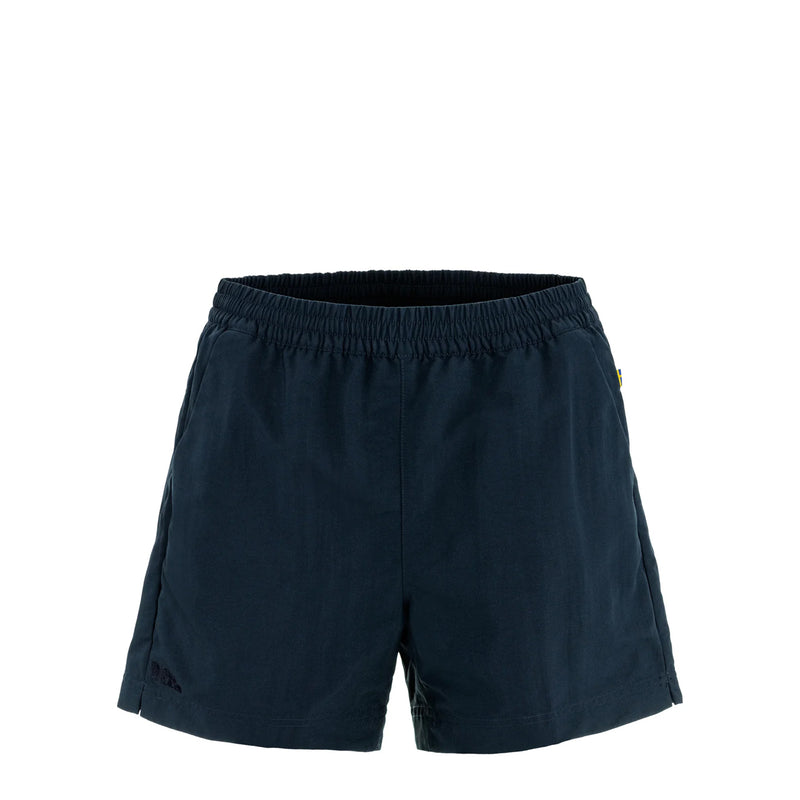 Fjallraven Womens Vardag Summer Shorts Dark Navy - My Fox Bag