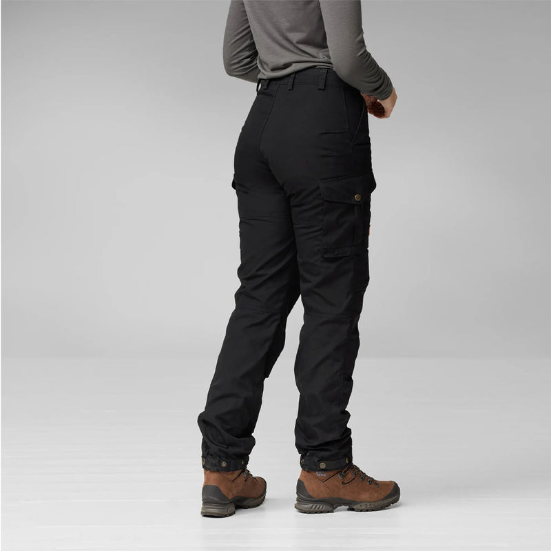 Fjallraven Womens Vidda Pro Trousers Short Dark Grey / Black - My Fox Bag