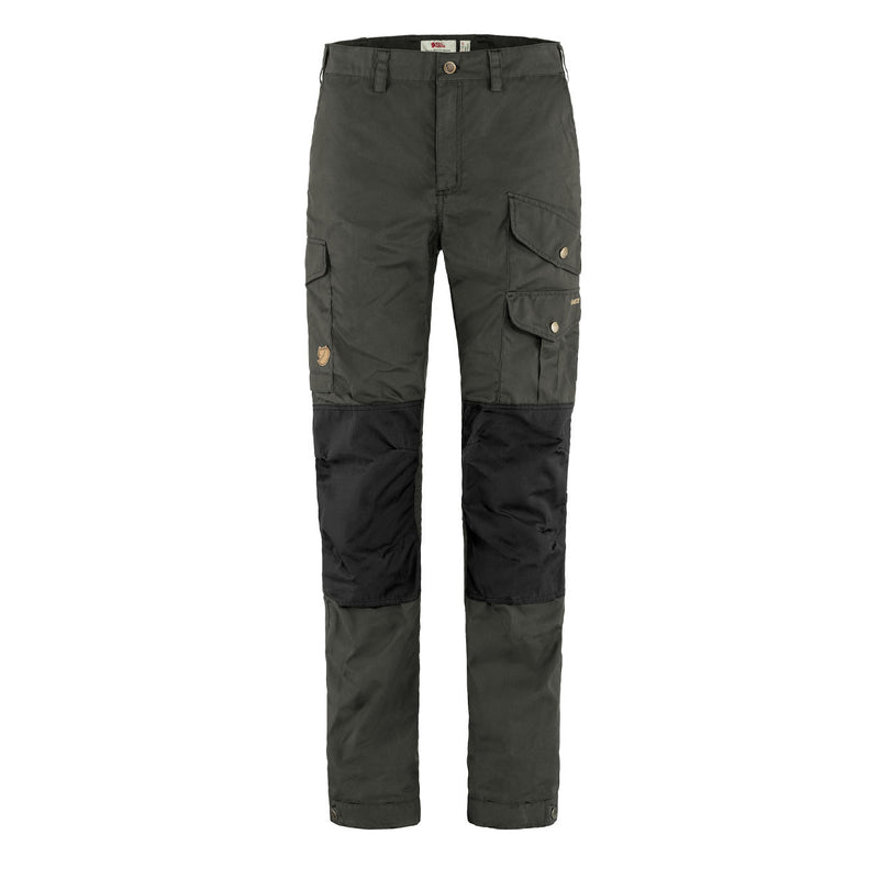 Fjallraven Womens Vidda Pro Trousers Short Dark Grey / Black - My Fox Bag