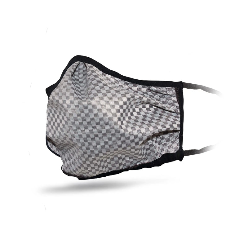 Hanwag Face Covering Eco-Shell Black Check Hanwag