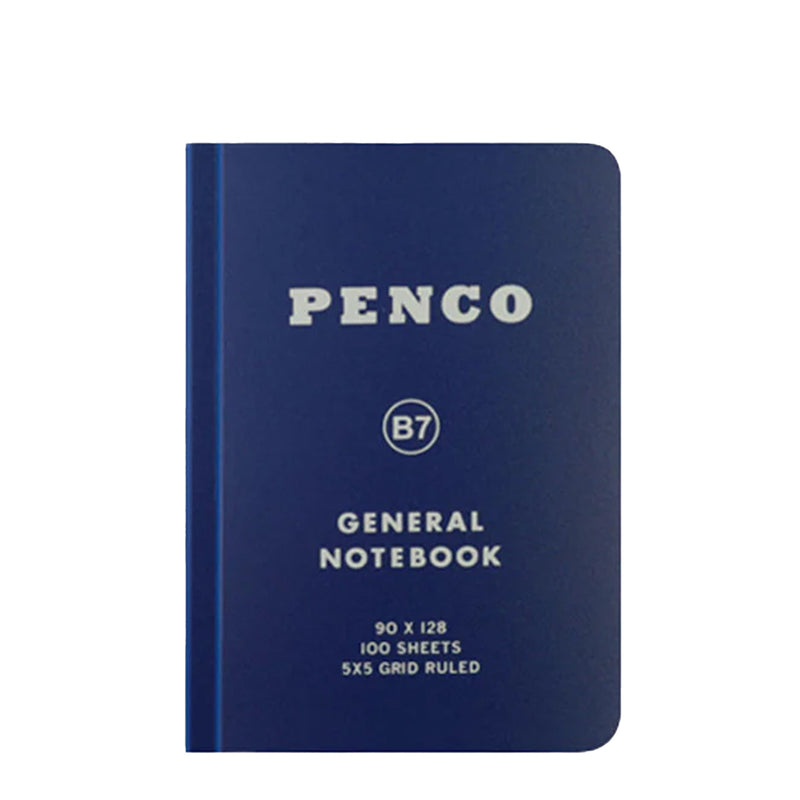 Hightide Penco Soft Notebook B7 Navy - My Fox Bag