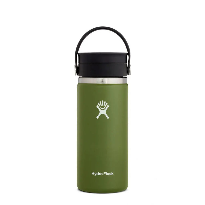 Hydro Flask 16oz Wide Mouth Flex Sip Lid Olive Hydro Flask