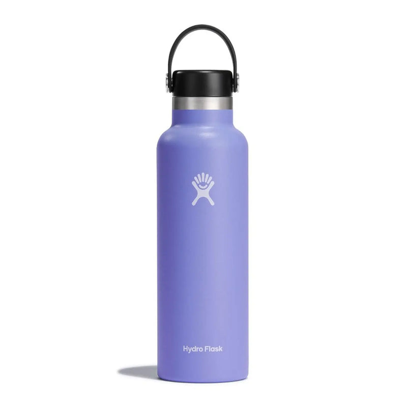 Hydro Flask Standard Mouth Water Bottle with Flex Cap Rain 21oz