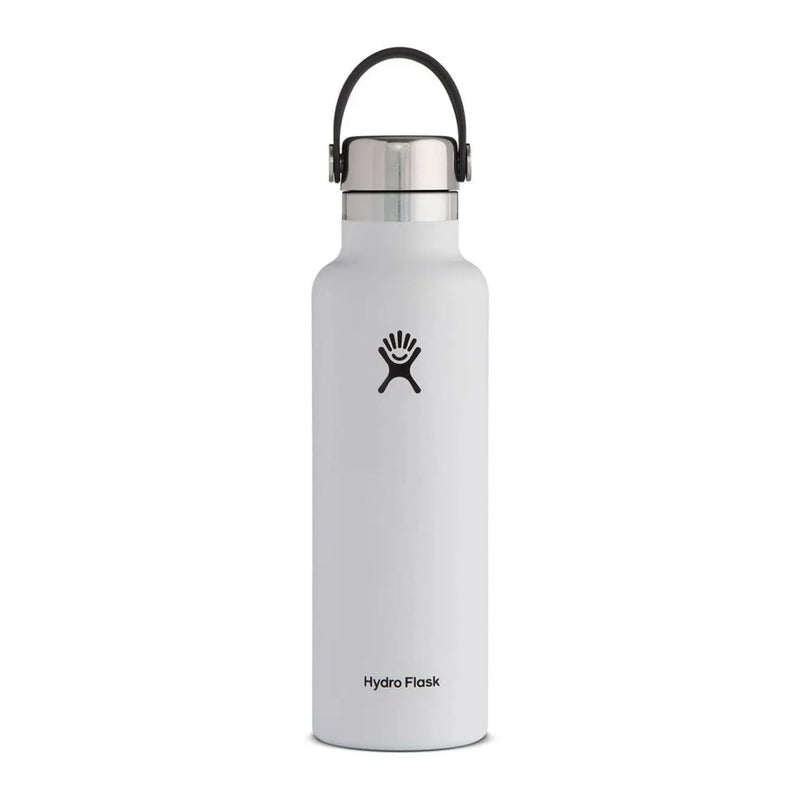 Hydro Flask 21oz Standard Mouth Stainless Steel Cap White Hydro Flask