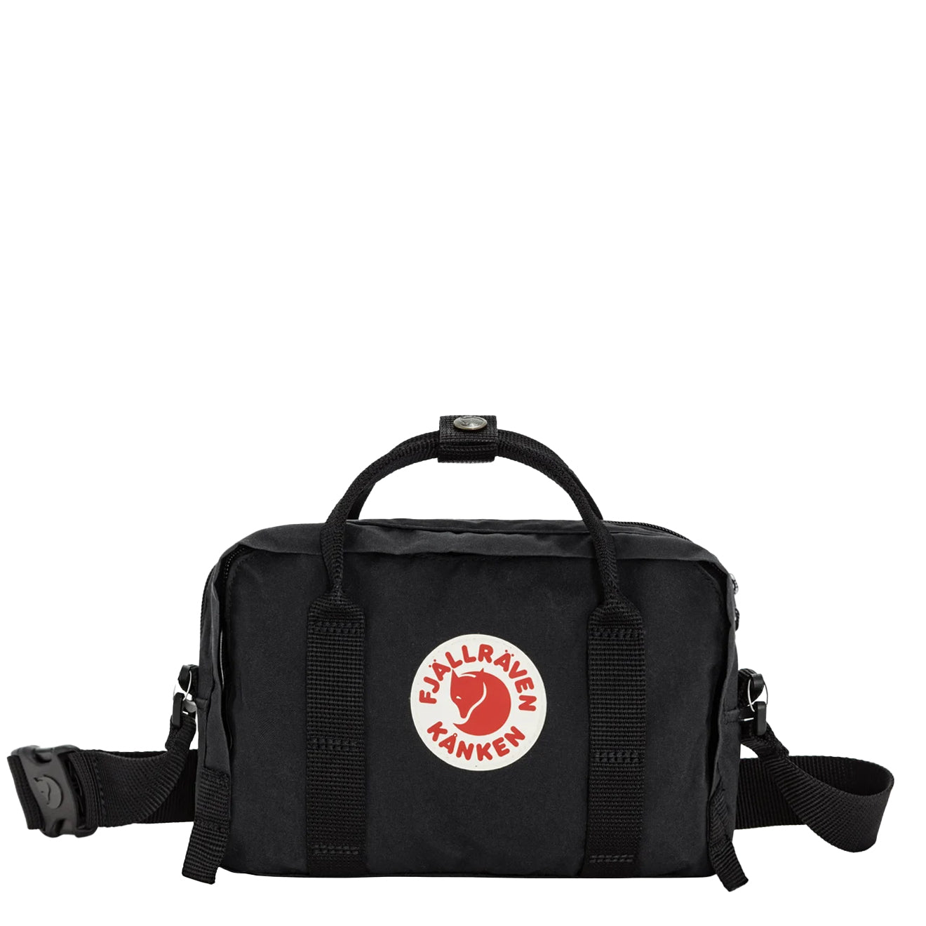 SEVENTEEN クロスバック　ブラック Kånken Crossbody - My Fox Bag