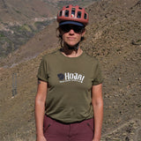 Fjallraven Womens Hoja Wool T-shirt Laurel Green - My Fox Bag