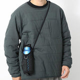Snow Peak Double Face Mesh Bottle Carrier Black