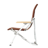 Snow Peak Low Beach Chair Brown