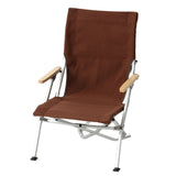 Snow Peak Low Beach Chair Brown