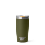 YETI 10 oz Tumbler Olive / King Crab Orange