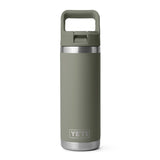 YETI 18 oz Bottle w/ Straw Pampa Green