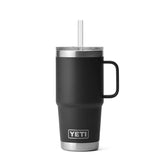 YETI Rambler 25oz Straw Mug Black