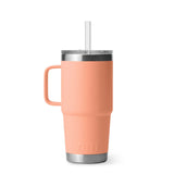 YETI Rambler 25oz Straw Mug Lowcountry Peach