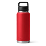 YETI Rambler 36oz Bottle Chug Rescue Red