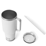 YETI Rambler 42oz Straw Mug White - My Fox Bag