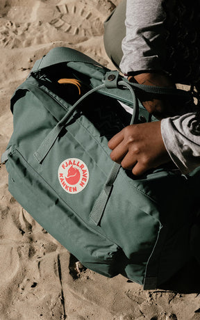fjallraven kanken mini backpack medium orange Fjallraven Re-Kanken Mini Backpack Flame Orange