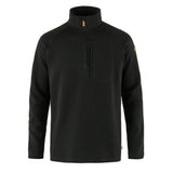 Fjallraven Ovik Fleece Half Zip Black