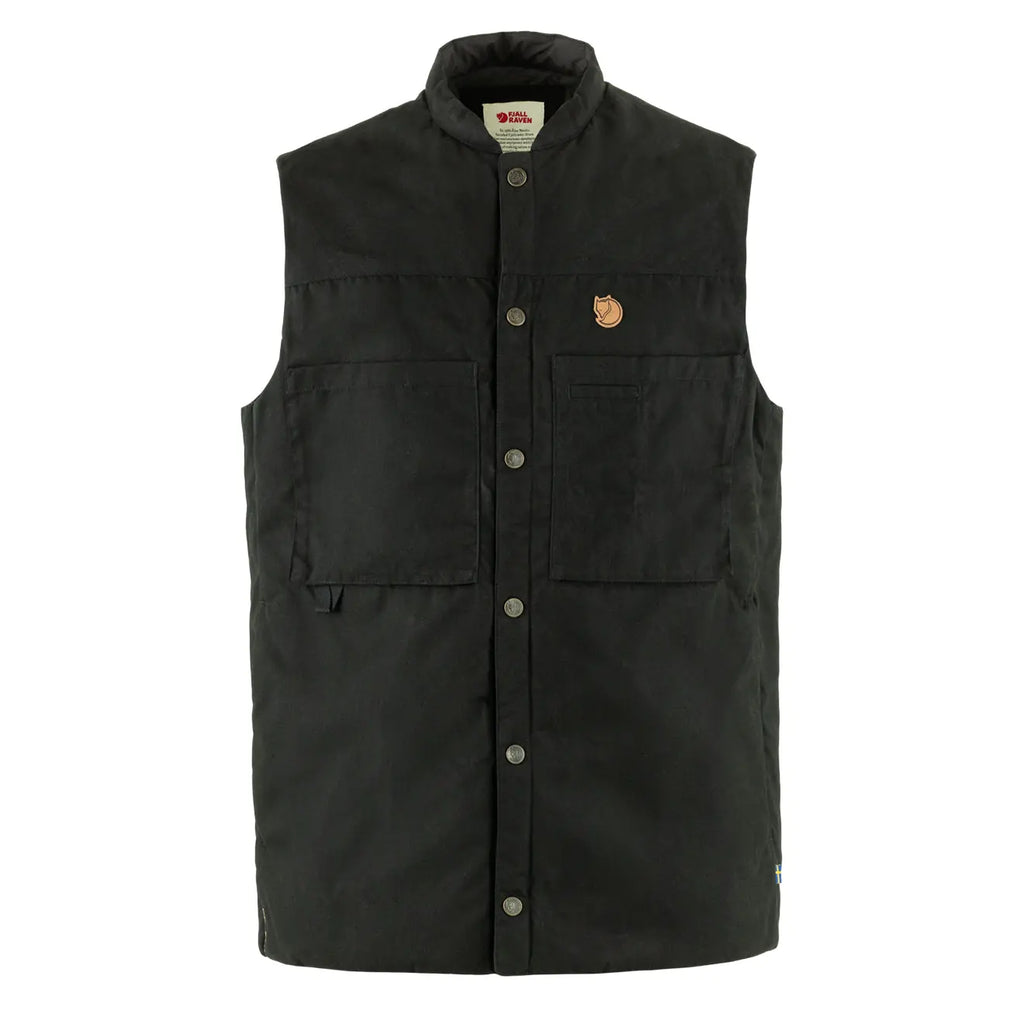 Fjallraven Singi Padded Vest Black | My Fox Bag