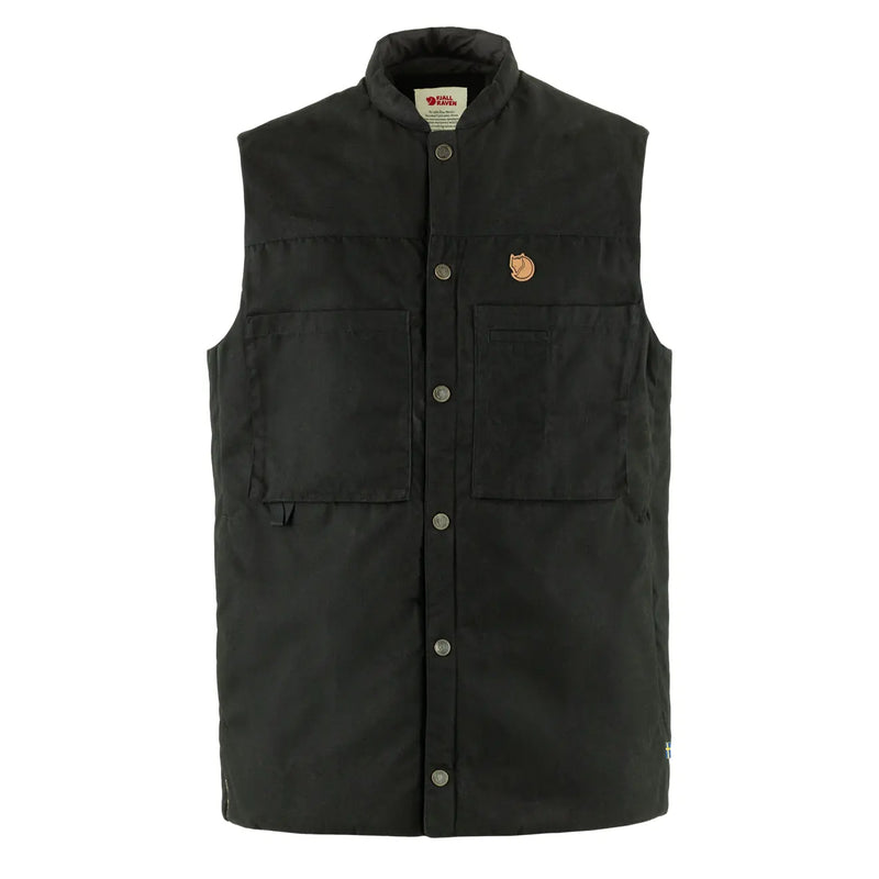 Fjallraven Singi Padded Vest Black | My Fox Bag
