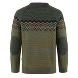 Fjallraven Ovik Knit Sweater Laurel Green / Deep Forest - XL