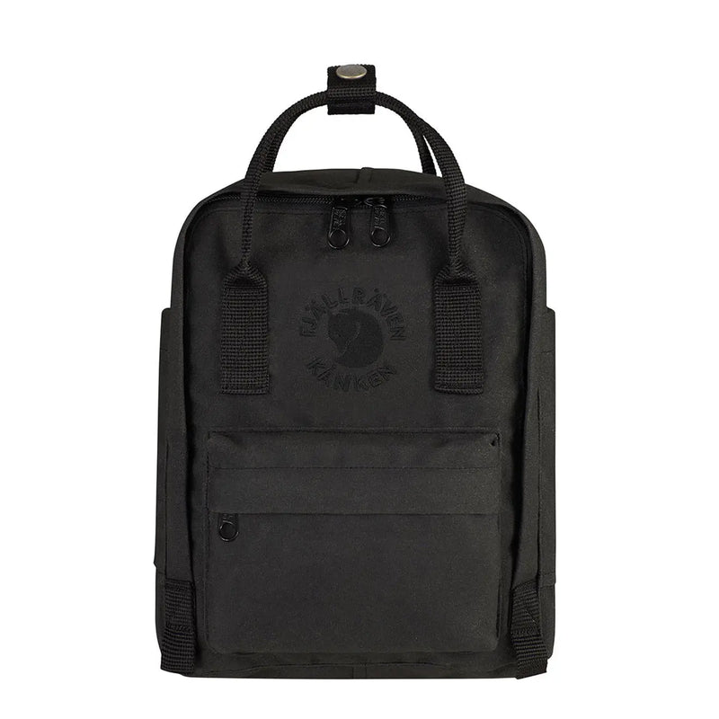 Fjallraven Re-Kanken Mini Backpack Black Fjallraven Kanken Bags